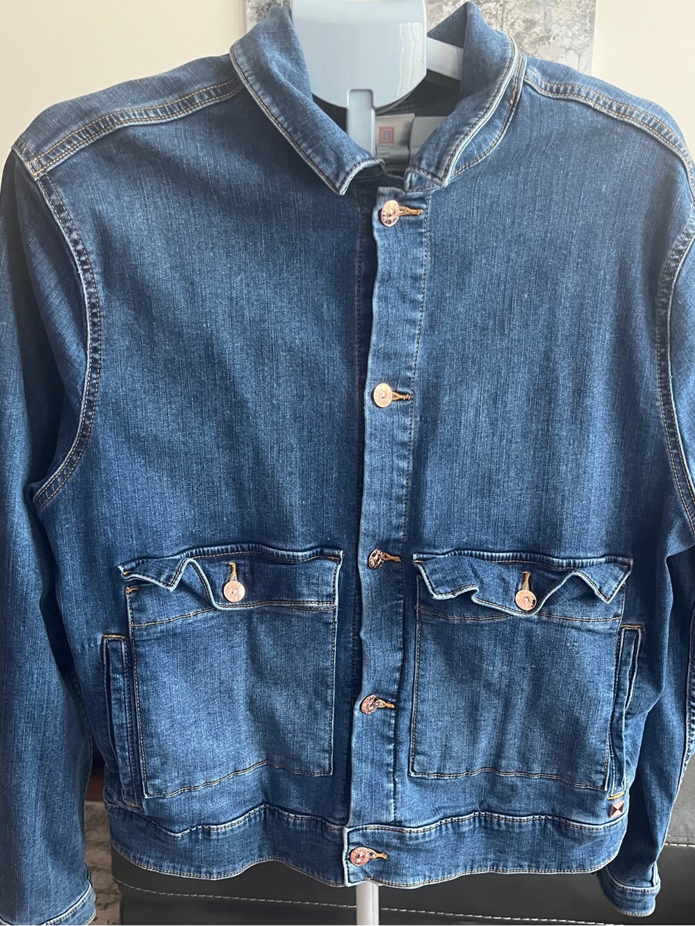 LuLaRoe women’s 3X Blue Jean Denim Jacket